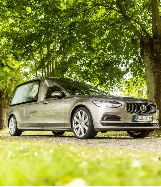 Bestattungswagen von  Gast Bestattungen in Ascheberg